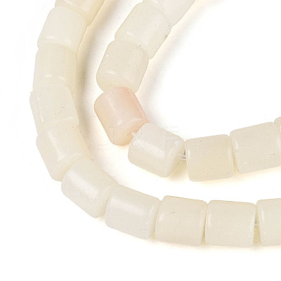 Natural White African Opal Beads Strands G-T141-85A-01-1
