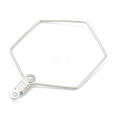 Non-Tarnish 316 Stainless Steel Earring Findings STAS-O149-05P-1