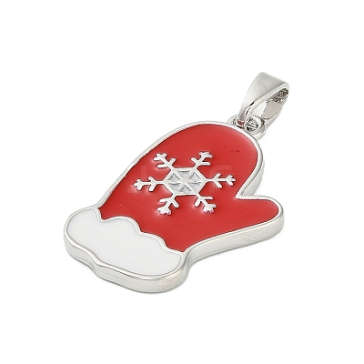 Brass Enamel Pendants KK-B158-01P-1