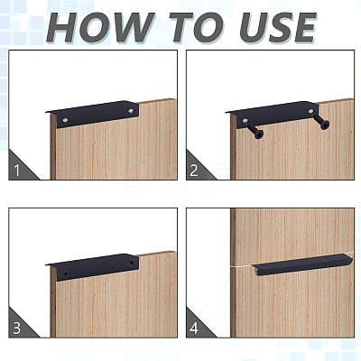 Aluminum Alloy Drawer Pull Handles FIND-WH0436-69A-1