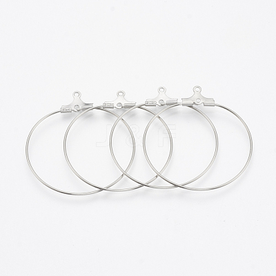 Tarnish Resistant 304 Stainless Steel Pendants STAS-T031-20-25mm-1