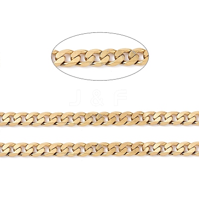 Ion Plating(IP) 304 Stainless Steel Cuban Link Chains CHS-L020-023G-1