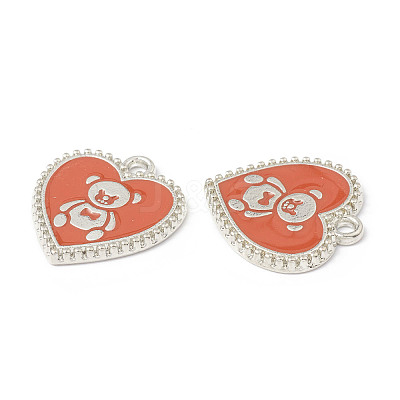 Alloy Enamel Pendants ENAM-G212-06P-02-1