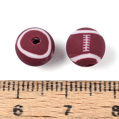 Handmade Polymer Clay Beads CLAY-Q253-05I-1