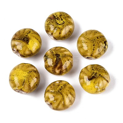 Vintage Handmade Porcelain Beads PR-N001-04B-1