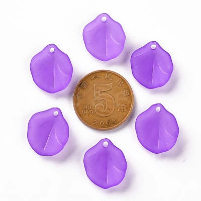 Transparent Frosted Acrylic Pendants MACR-S371-02A-747-1