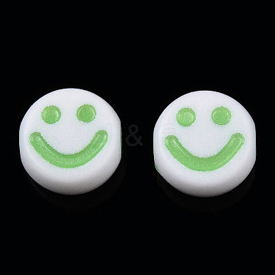 Opaque Craft Acrylic Beads MACR-S369-003B-01-1