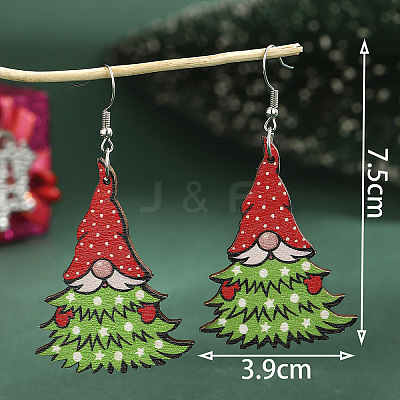 Acrylic Dangle Earrings FS-WG7AF48-08-1