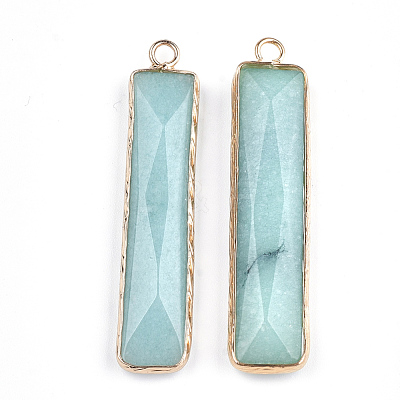 Natural Amazonite Pendants G-S344-23C-1