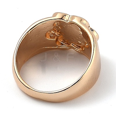 Alloy Enamel Finger Rings RJEW-H539-01B-LG-1