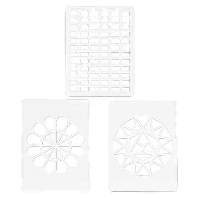 1 Set Acrylic Drawing Painting Stencils Templates DIY-BC0014-33A-1