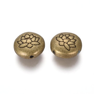 Tibetan Style Alloy Beads X-TIBEB-Q067-08AB-NR-1