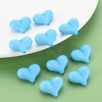 Opaque Acrylic Beads X-MACR-S373-70-A04-1