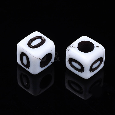 Opaque Acrylic Beads SACR-S273-42-1