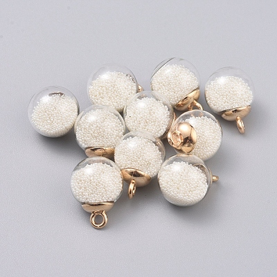 Transparent Glass Globe Pendants LS-GLAA-TAC0002-K01-1