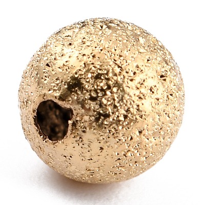 Long-Lasting Plated Brass Beads KK-O133-004C-G-1