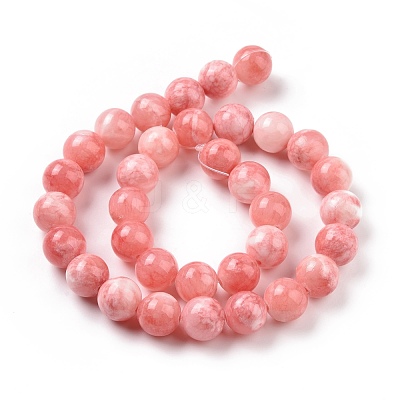 Natural Persian Jade Beads Strands G-D434-10mm-30-1