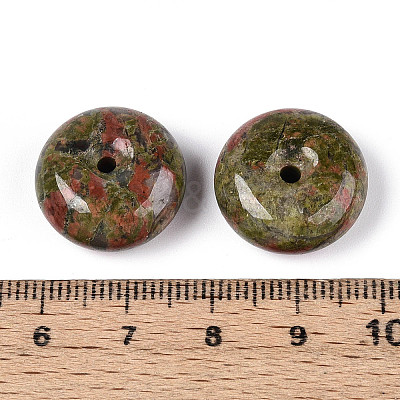 Natural Unakite Pendants G-N353-05A-07-1