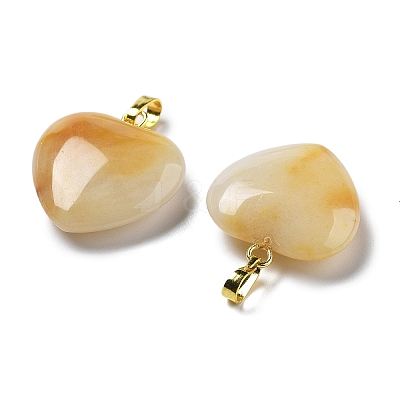 Natural Topaz Jade Pendants G-G956-B35-G-1
