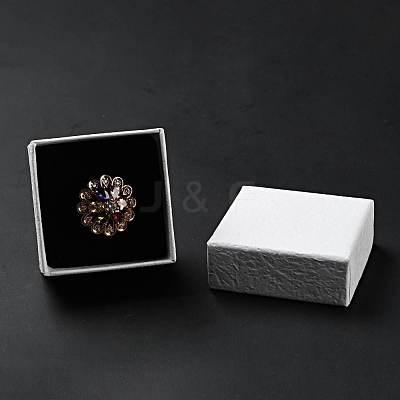 Texture Paper Jewelry Gift Boxes OBOX-G016-C01-A-1