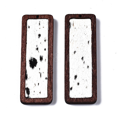 Eco-Friendly Cowhide Leather Big Pendants FIND-S301-30C-15-1