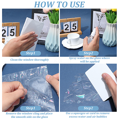 PVC Self Adhesive Stickers STIC-WH20010-20C-1
