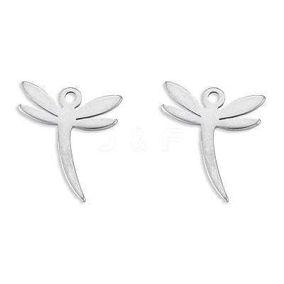 Non-Tarnish 201 Stainless Steel Charms STAS-N098-129P-1