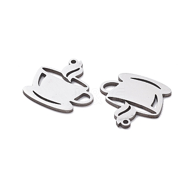 201 Stainless Steel Charms STAS-V001-03-1