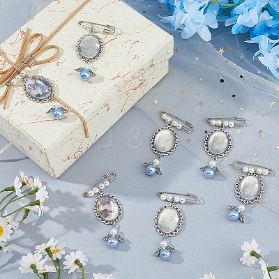 14Pcs Alloy Brooches JEWB-FH00049-1