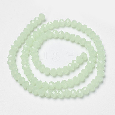 Glass Beads Strands EGLA-A034-J1mm-D01-1