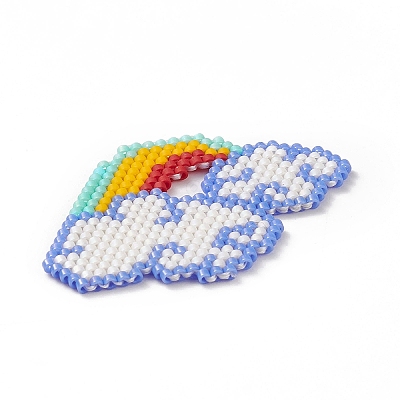 Handmade MIYUKI Seed Beads PALLOY-MZ00010-1