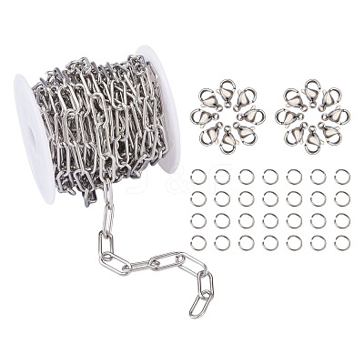 DIY Chain Bracelets & Necklaces Kits DIY-YS0001-22P-1