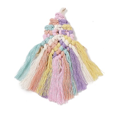 Polypropylene Pendants HJEW-P019-04P-02-1