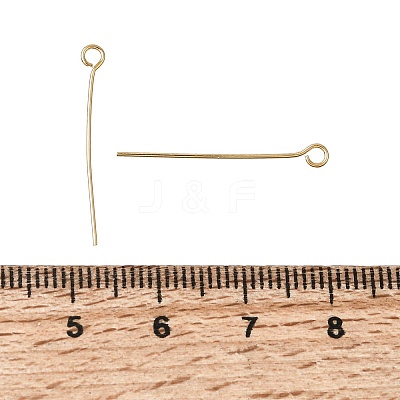 Brass Eye Pins KK-CBA1A60-14B-G-1