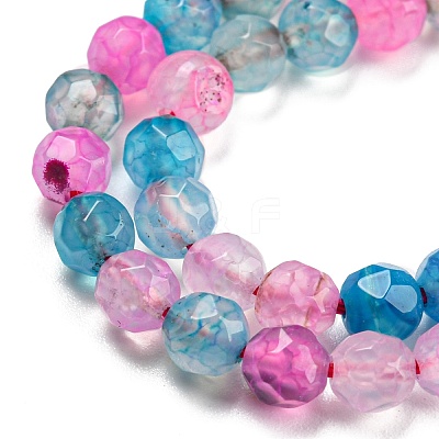 Natural Agate Beads Strands G-Q1000-01H-1