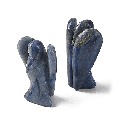 Natural Blue Aventurine Carved Angle Figurines GG-CBA9C2C-A12-1