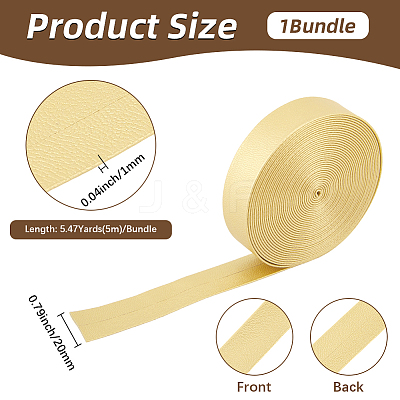 PU Leather Ribbons DIY-WH20011-93F-02-1