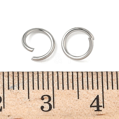 304 Stainless Steel Open Jump Rings STAS-Z150-01F-P-1