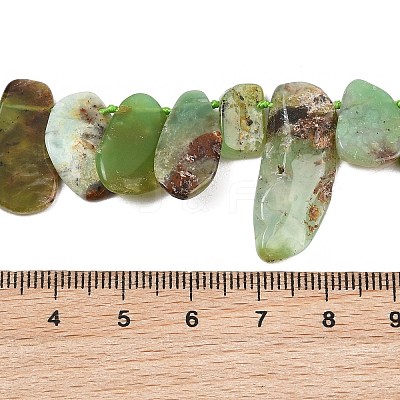 Natural Chrysoprase Beads Strands GG-CBA3D9B-14B-1