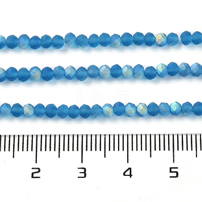Imitation Jade Glass Beads Strands EGLA-YW0003-19A-23-1
