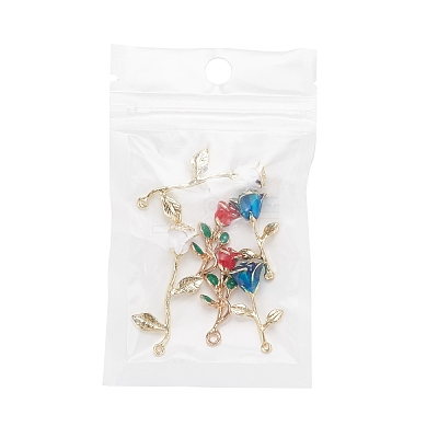 6Pcs 3 Style Alloy Pendants ENAM-FS0001-04-1
