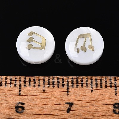 Natural Freshwater Shell Beads BSHE-ZX007-03F-1