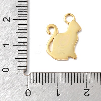 Animal 925 Sterling Silver Pendants STER-Z012-03G-02-1