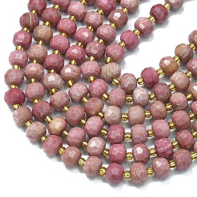 Natural Rhodochrosite Beads Strands G-K389-E27-01-1