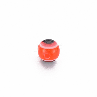 Evil Eye Resin Beads RESI-R140-4mm-A-M-1