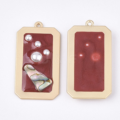 Epoxy Resin Pendants RESI-S365-67C-1