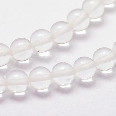 Natural Quartz Crystal Beads Strands G-N0218-01-2mm-1