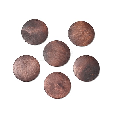 Spray Painted Wood Big Pendants WOOD-H101-01-1