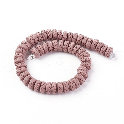 Natural Lava Rock Beads Strands G-F671-02A-14-1