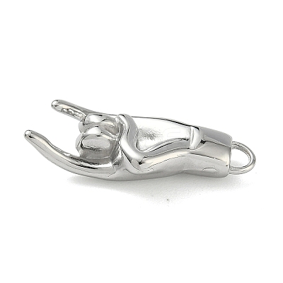 304 Stainless Steel Pendants STAS-P423-07P-1